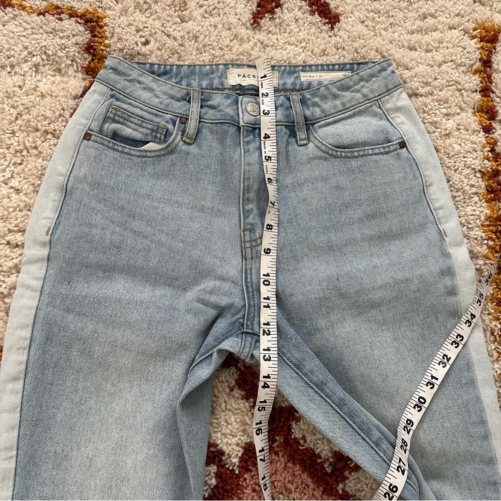 Pacsun side stripe mom jean color block - Picture 7 of 11